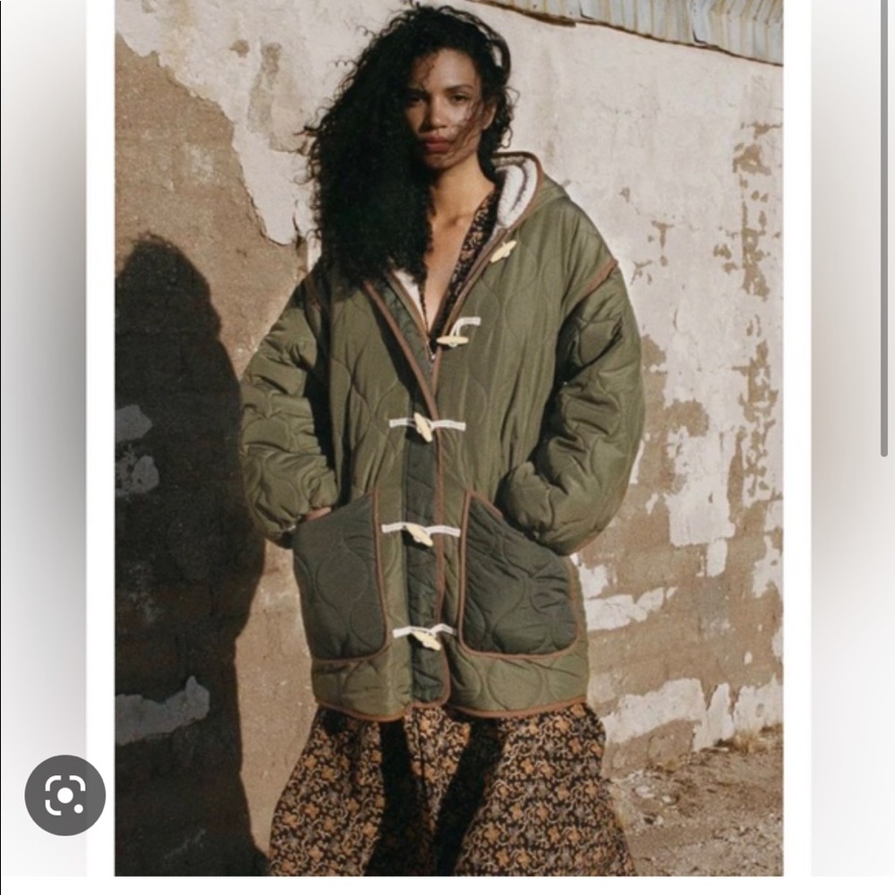 COPY - 💚 Dôen Doen Cedar Coat Monte Verde Green XL EUC